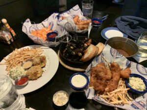 Delax Seafood Dinner